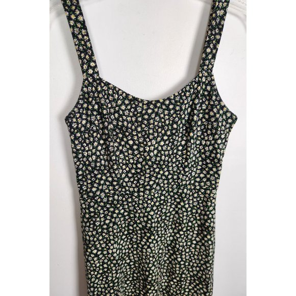 Free People Women's Sz. XS Ditzy Daisy Floral Midi Tank Open Back Dress - Picture 2 of 9